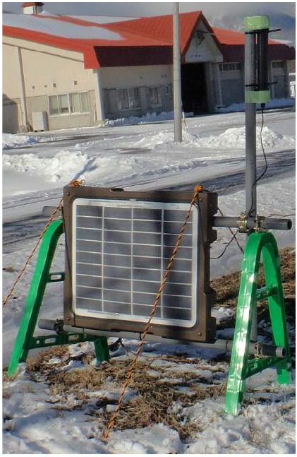 電源自給型可搬無線データ通信装置『ポジモ』