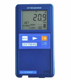酸素濃度計 マイコン搭載標準型酸素モニタOXYMAN 泰榮