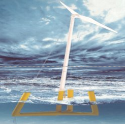 次世代浮 体式洋上風力発電システム『OPTIFLOW』