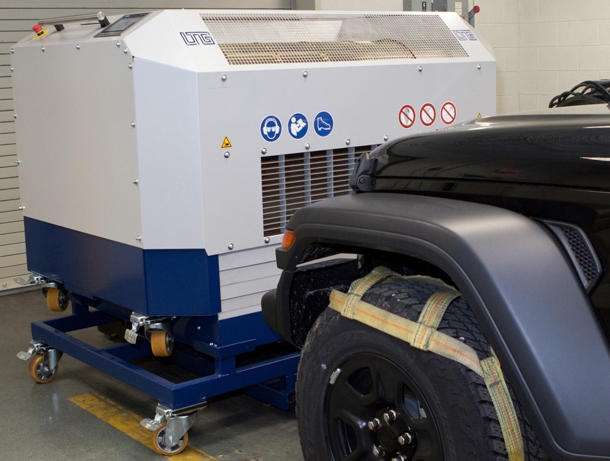 車両冷却ファン【テストベンチ用】WLTP,CFRの規格に対応！