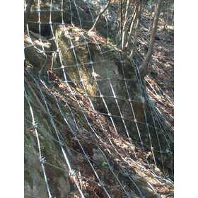 法面関連製品　「ロープネット」