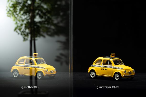 かつてないほど映り込みをなくし、水を弾く『g.moth』