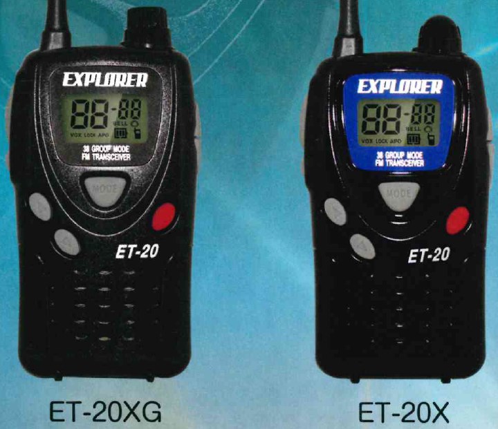 特定小電力トランシーバー『ET-20XG⁄ET-20X』 システム情報企画 特定小電力トランシーバー『ET-20XG⁄ET-20X』 システム情報企画