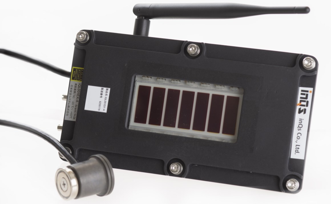 自立電源型 LoRa無線通信振動センサ