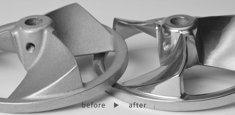 徳吉工業　バレル研磨加工