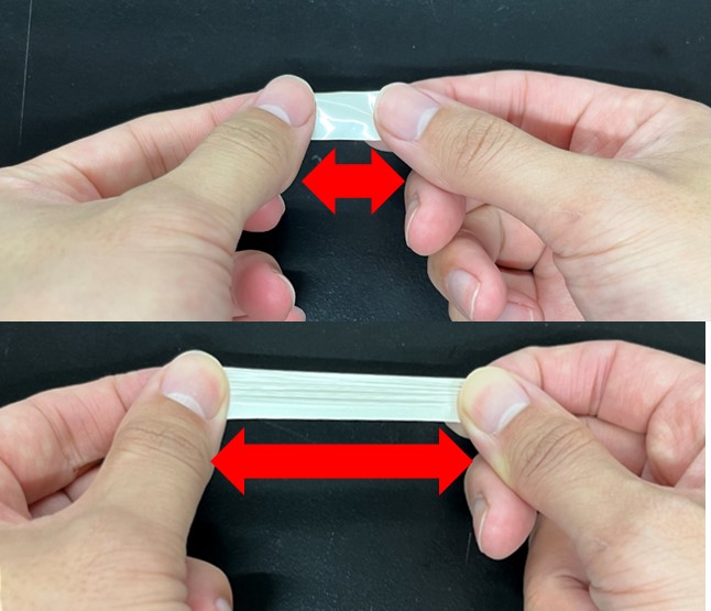 伸びる配線材料『SUAVE-ELシリーズ』