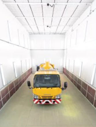 浜通り営業所 塗装工場