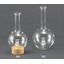 Flask - round bottom; flat bottom