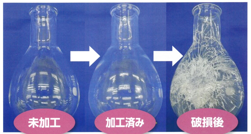 飛散防止用フッ素樹脂『コスモスコート』