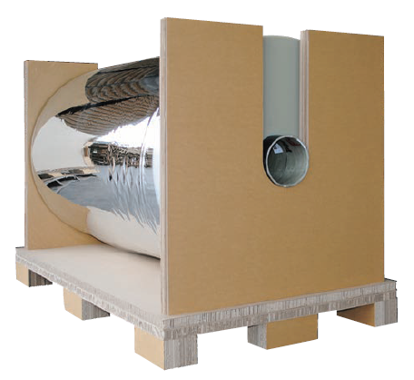 ロール梱包システム　エコボード軸受けセット