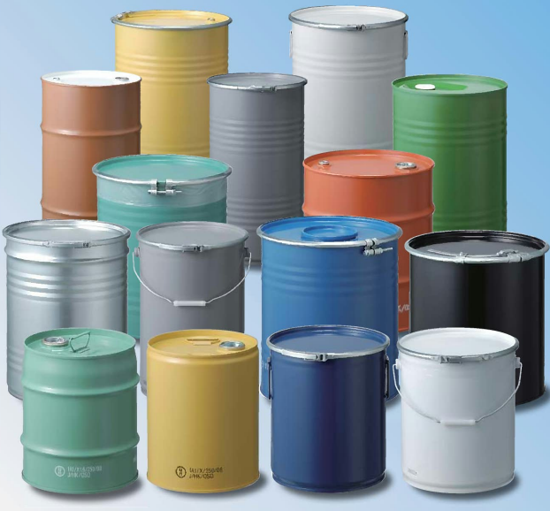 中小型鋼製ドラム缶 15L～180L