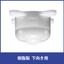 All-plastic downward-facing free roller 'IPK type' that can be washed with water.
