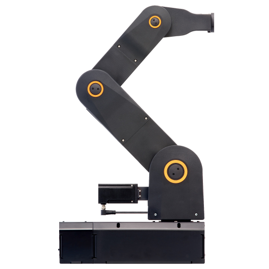 組立式ロボットアーム「ロボリンク」：軽量、自由に組み合わせ