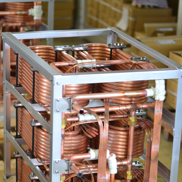 銅管（銅パイプ） 熱交換器 業務用 一貫生産 ろう付け 大阪 松井製作所