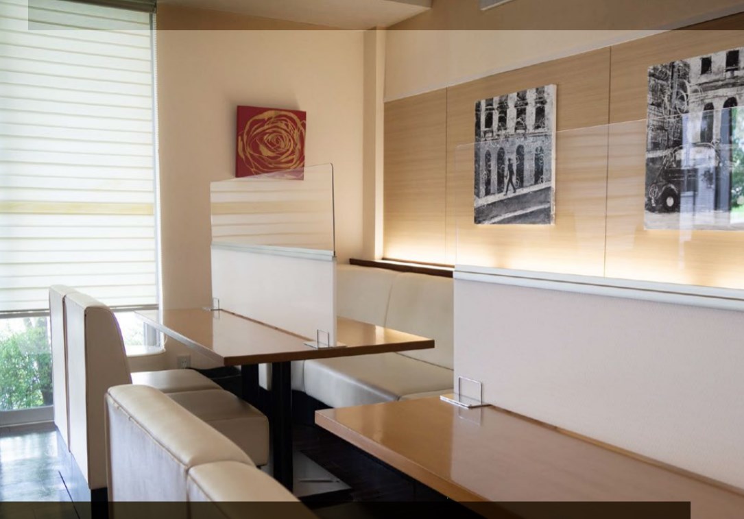 卓上パーティション『クリアハーフ』