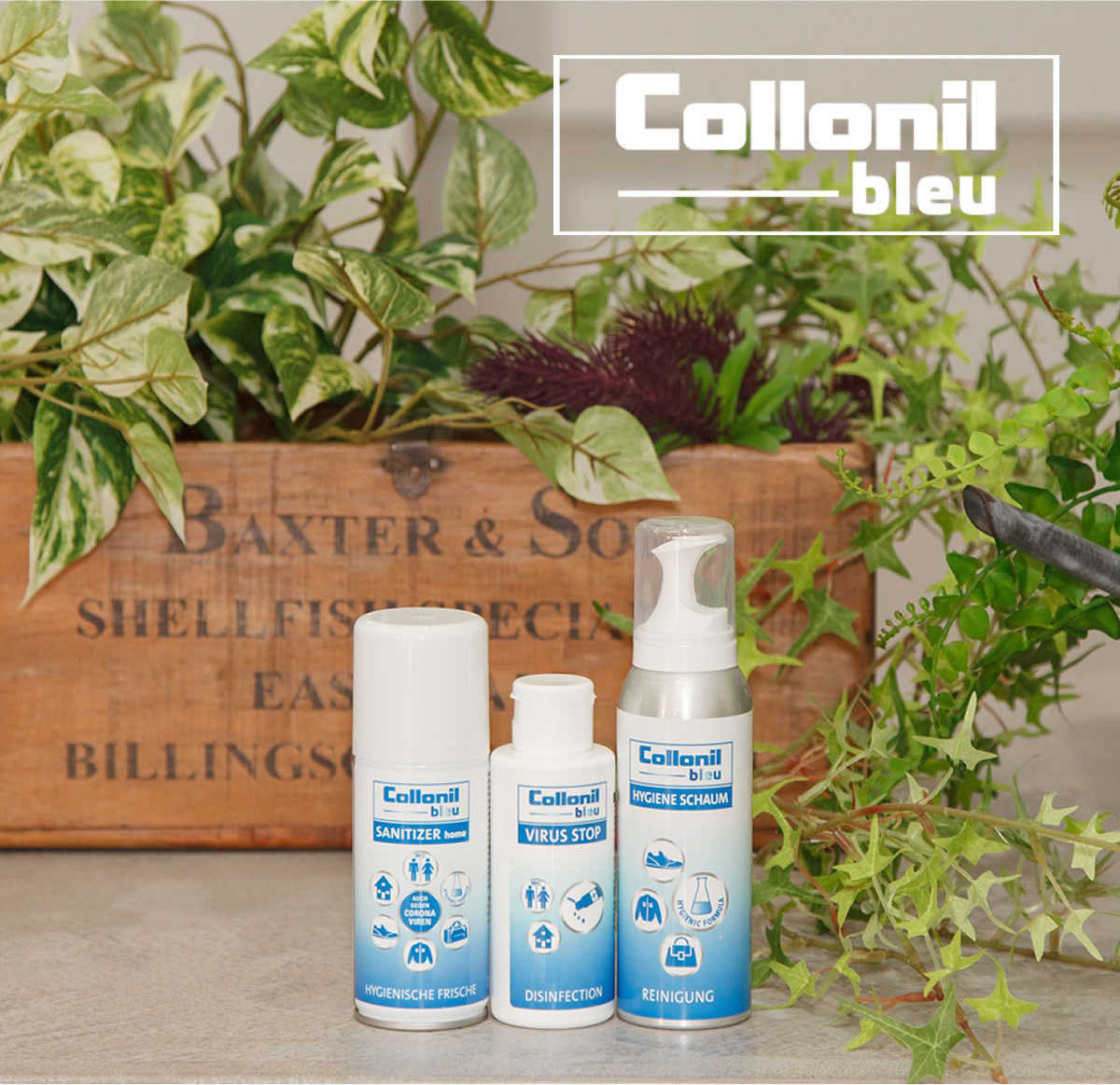 ドイツ発の除菌シリーズ『コロニルブルー』