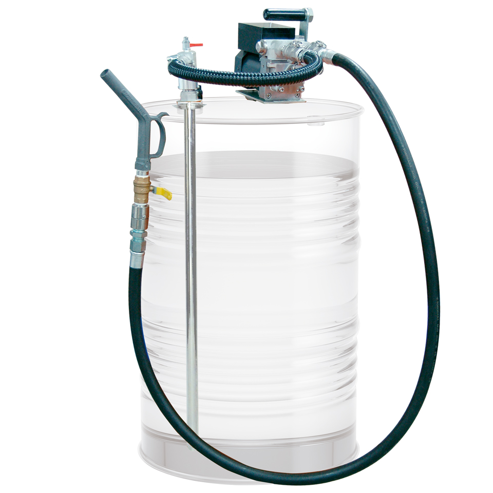 ケミカルハンディポンプ【ポリ缶用】（SUS製）30L/min 名東化工機