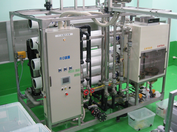 逆浸透膜装置(RO水製造)