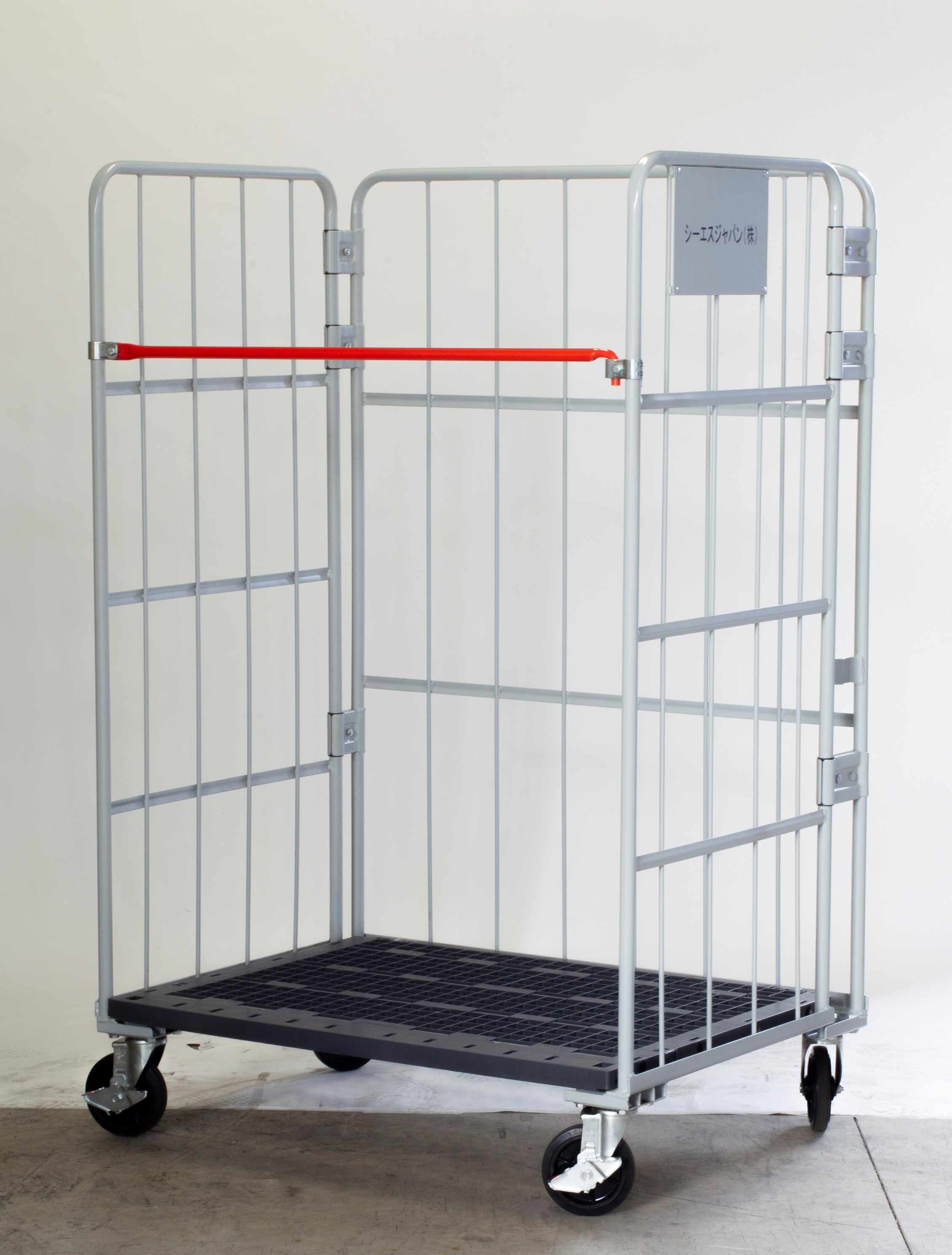 【簡単！】荷積・取出し作業　カゴ台車【運搬スムーズ】