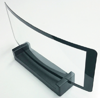 ガラス凹凸面への多種機能印刷