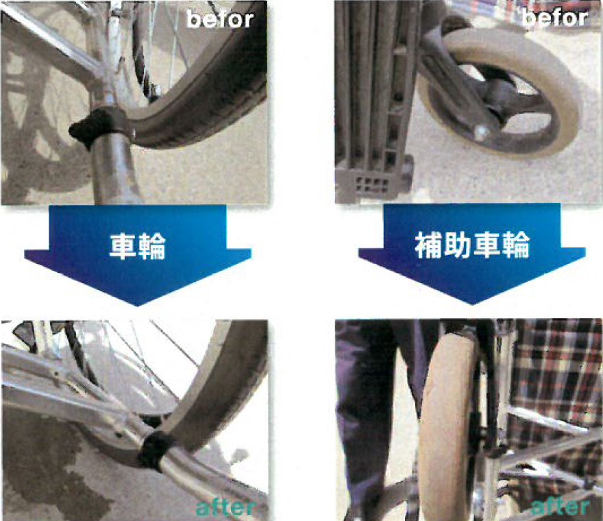 車椅子洗浄装置『クリーンジェット』