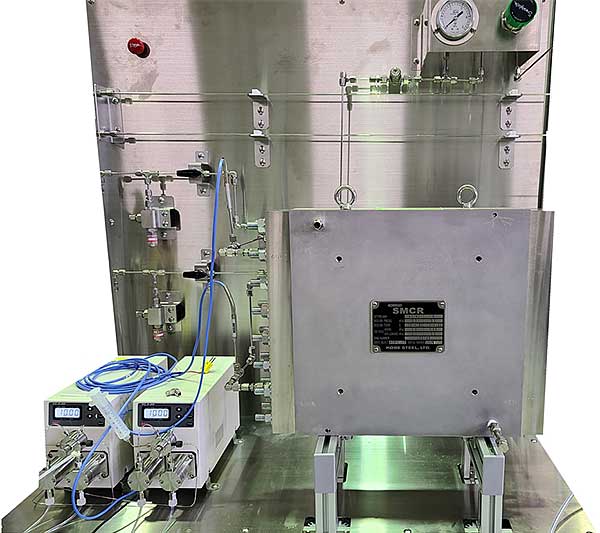 フロー合成検討用試験ユニット『SMCR試験装置』
