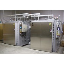 きのこ用高圧殺菌釜