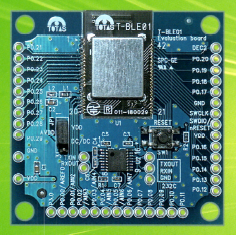 BLEモジュールT-BLE01開発ボード