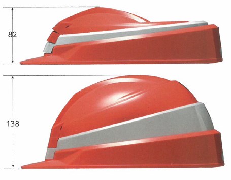 防災用ヘルメット『IZANO』