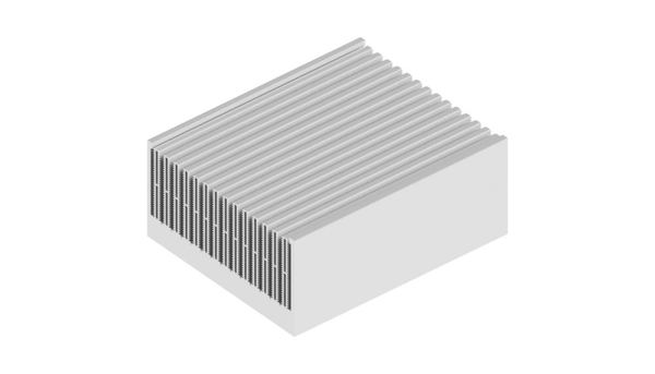 強制空冷用ハイパフォーマンスヒートシンク SK497