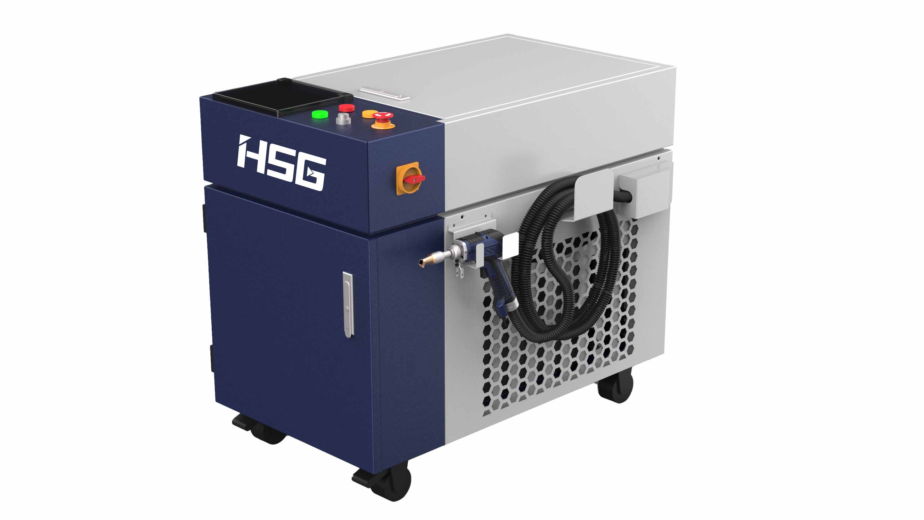 【自転車フレーム向け】HSGハンディ式ファイバーレーザー溶接機