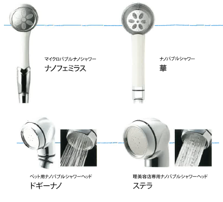 業務用　ナノバブルシャワー ヘッド　Stella 2個セット 業務用ナノバブルシャワー ヘッドStella 2個セット