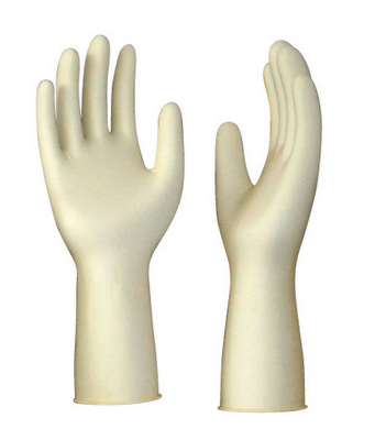 左右別ロング手袋　ガンマ滅菌ラテックスグローブ