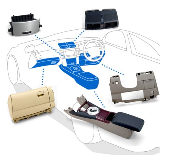 プラスチック製品　自動車関連・内装関連・外装関連