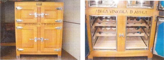 木製家具「氷式木製冷蔵庫2」