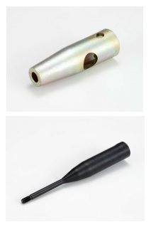 受託サービス『絞り加工（パイプ・丸棒）』