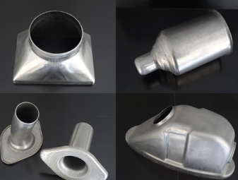 絞り加工製品の制作