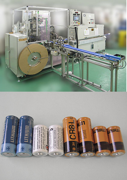 リチウムイオン電池チューブ組み立て機『LSW-2000型』