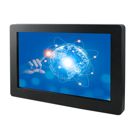 21.5" 高輝度前面防水パネルPC IDOOH-215-IR