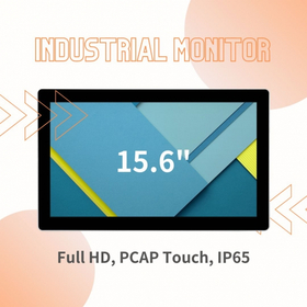 15.6” 前面防水マルチタッチディスプレイ SEF-A1560