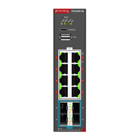 産業用マネージドPoEスイッチ DTS-8G(P)-4X