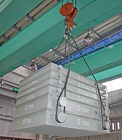 クレーン検査用ウェイト レンタルサービス