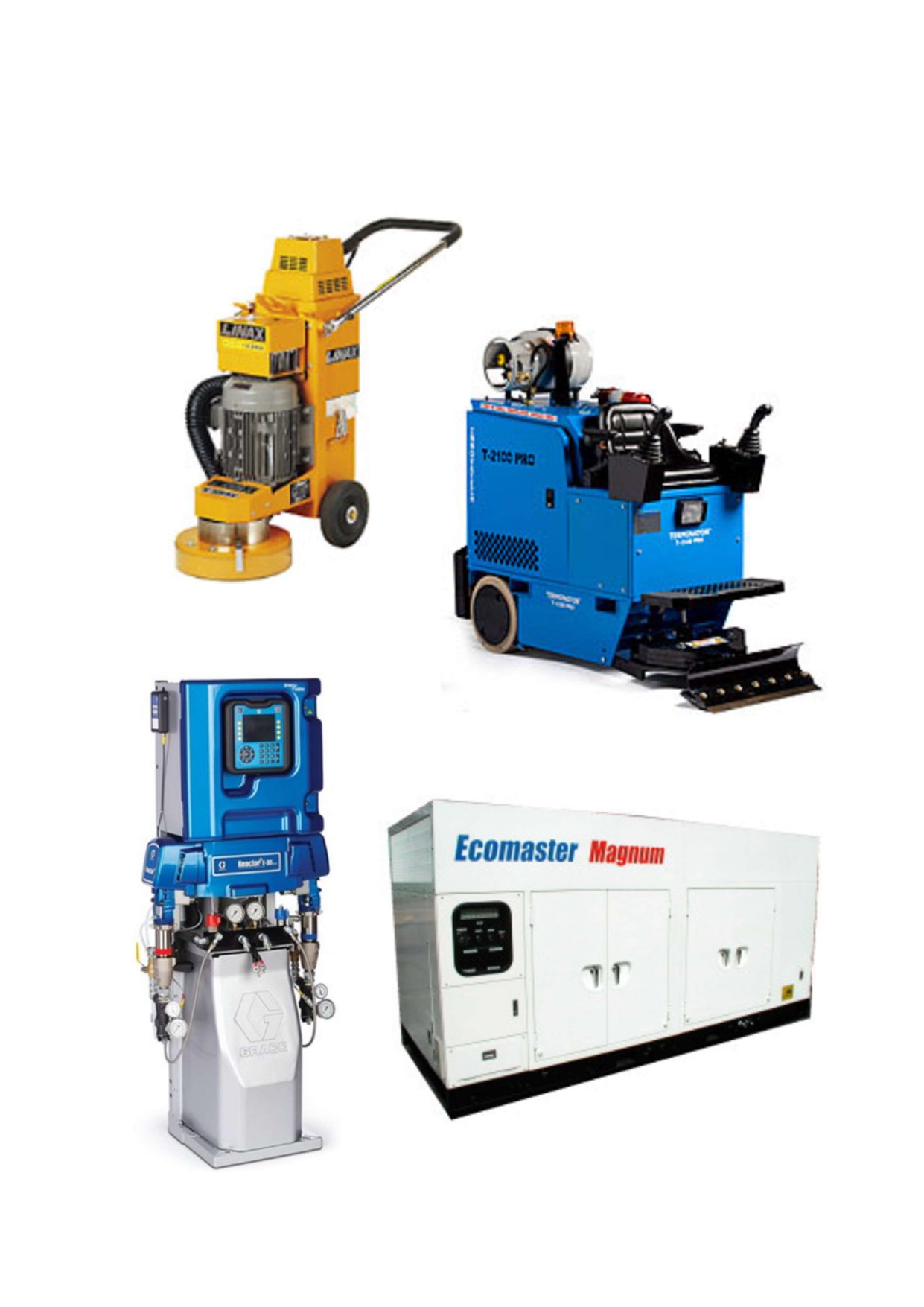 機械一覧（レンタル・買取・販売）