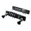 Multi-tube connector for pneumatic use with automatic opening and closing valve 'MTCV type'