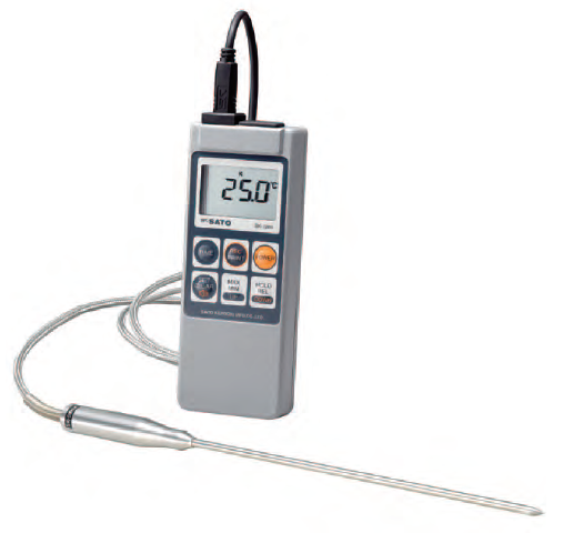 アスファルト／コンクリート養生用温度計