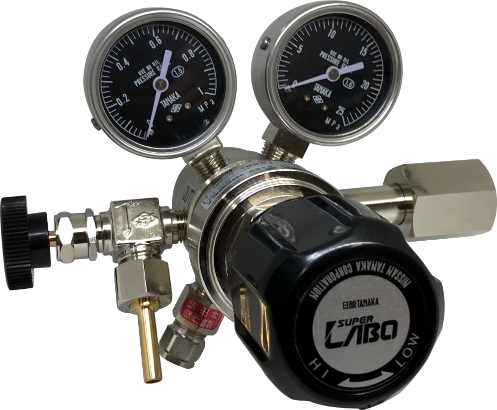 分析用ガス圧力調整器『S-LABOII LAB2シリーズ』