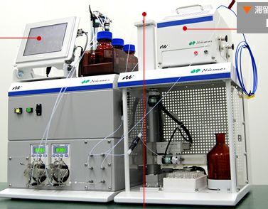 最適条件検索用マイクロリアクターシステム