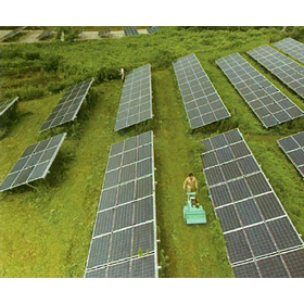 発電所の草刈