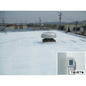 工場・倉庫屋根の遮熱塗装｜施工事例