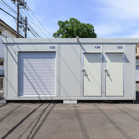 Land utilization with trunk rooms | Unit houses